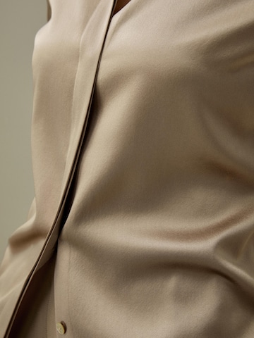Lilysilk Bluse‌ in Braun