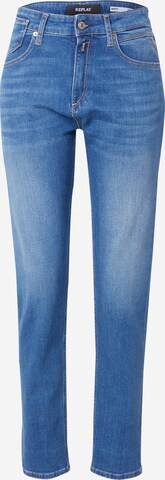 REPLAY Regular Jeans 'MARTY' in Blauw: voorkant