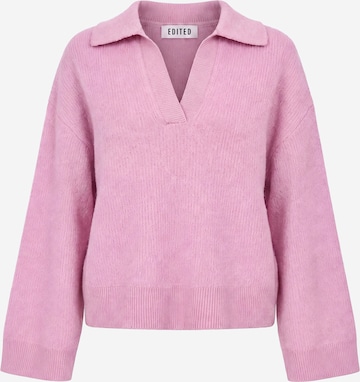 Pull-over 'Taria' EDITED en rose : devant