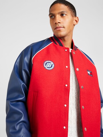 Tommy Jeans Jacke 'GAME DAY' in Rot