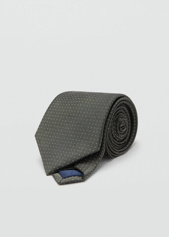MANGO MAN Tie 'Point8' in Green