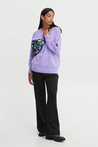 ICHI Sweater in Purple