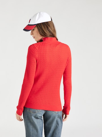 Cardigan TOMMY HILFIGER en rouge