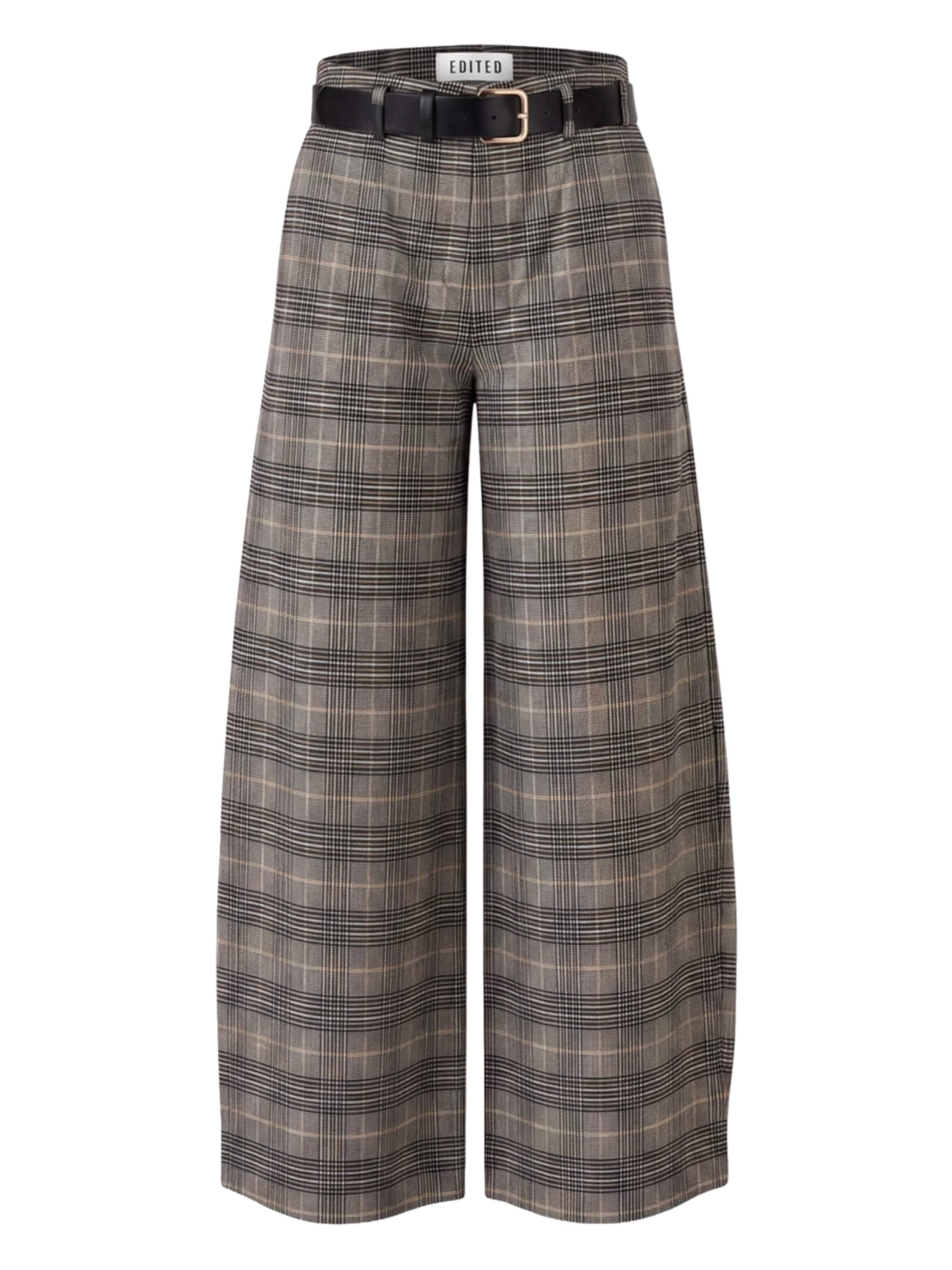 Wide Leg Pantalon 'Tamina' EDITED en mélange de couleurs : devant