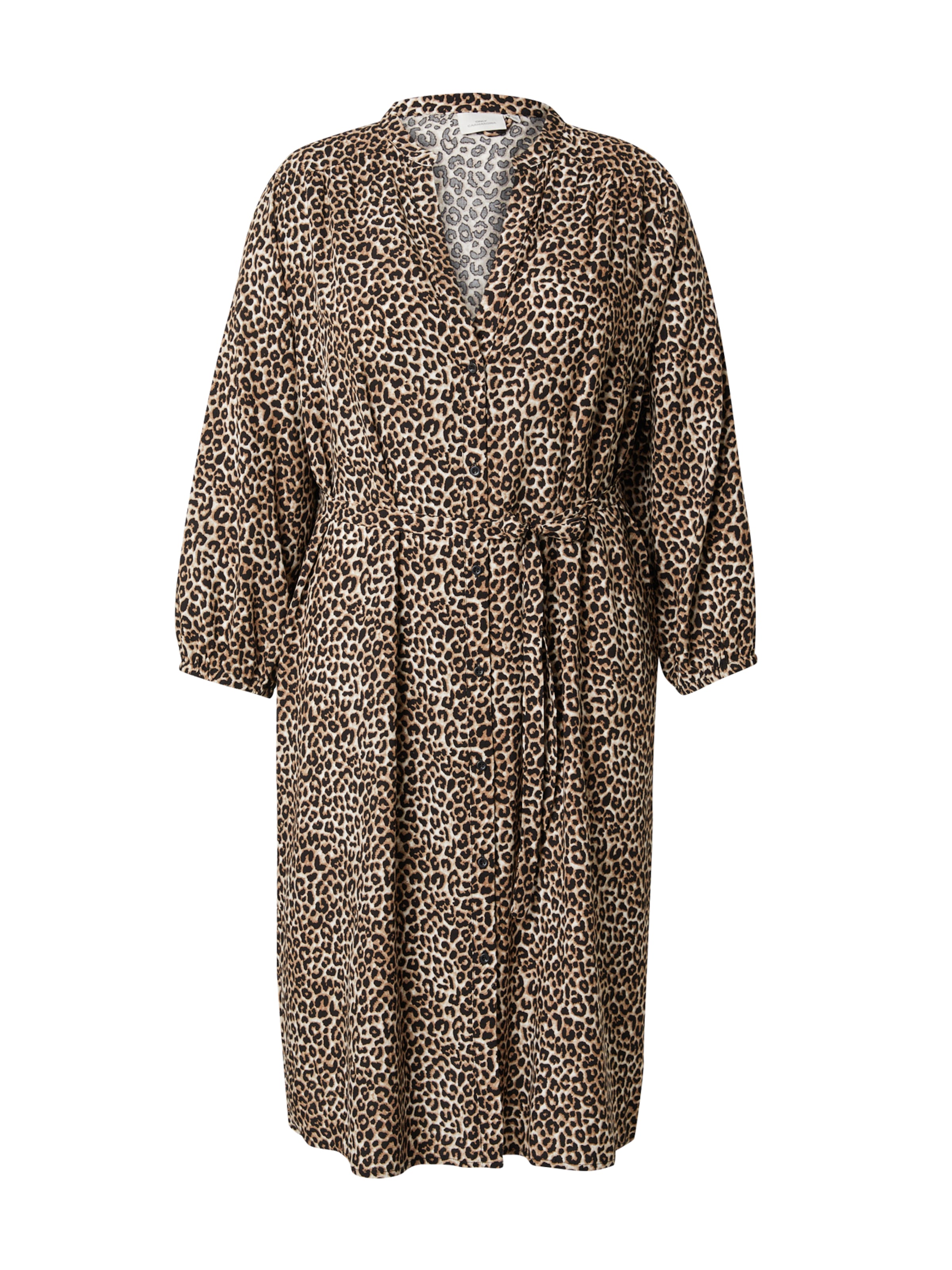 Abito camicia di ONLY Carmakoma in nero: frontale