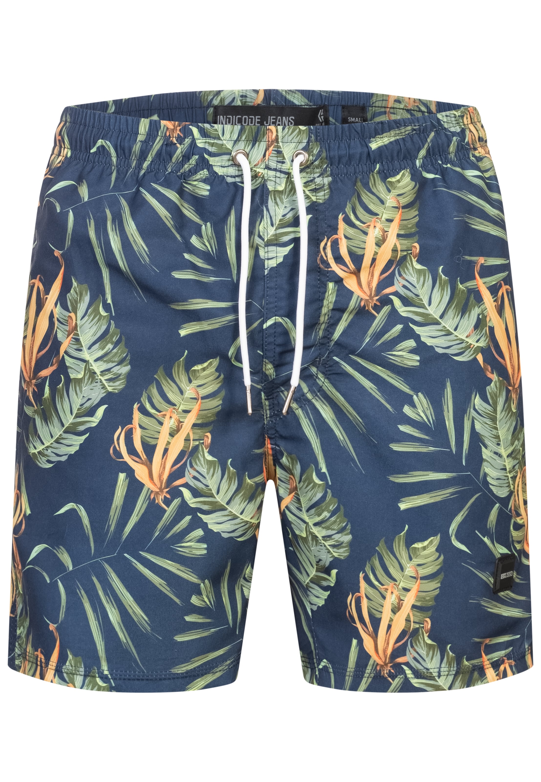 INDICODE JEANS Badeshorts 'Tonino' in Blau: Vorderseite