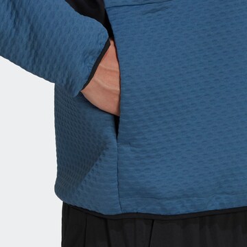 ADIDAS TERREX Athletic Fleece Jacket in Blue