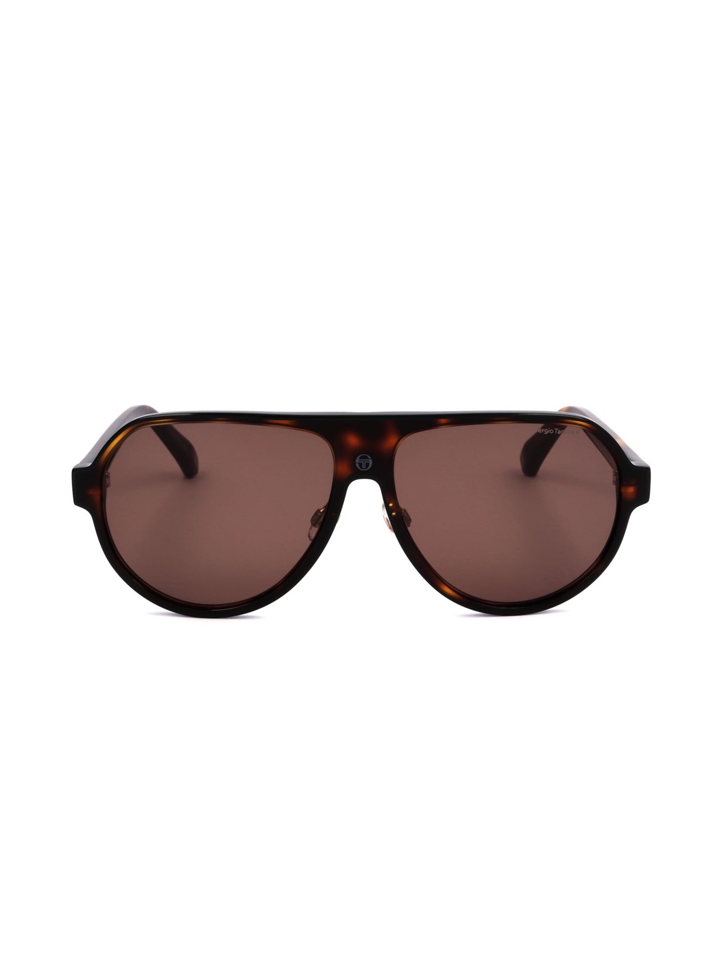 Occhiali da sole 'ST5018' di Sergio Tacchini in marrone: frontale