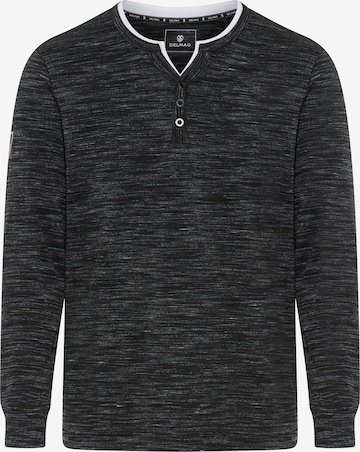 DELMAO Shirt in Grey: front