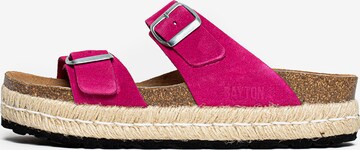 Bayton Mules 'ALCEE' in Pink: front