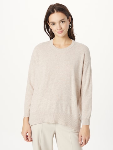 Sisley Sweater in Beige: front