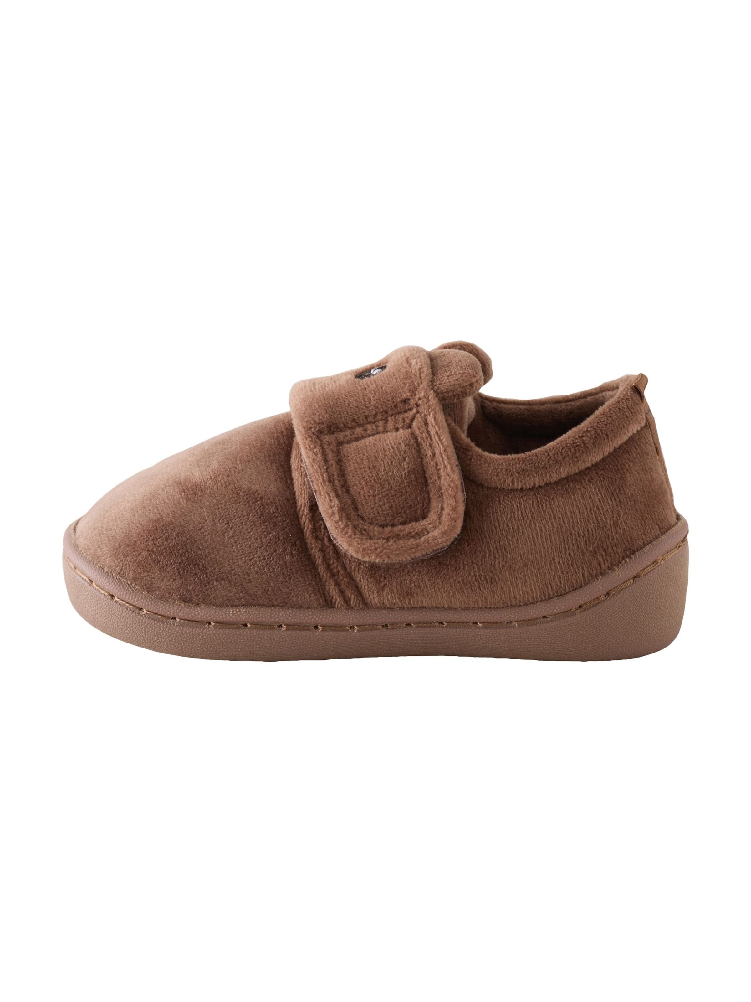 Next Slipper in Brown: front