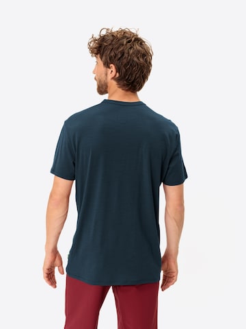 VAUDE Functioneel shirt 'Tekoa' in Blauw