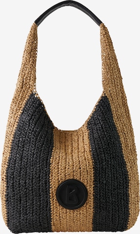 BOGNER Schultertasche in Schwarz: Vorderseite