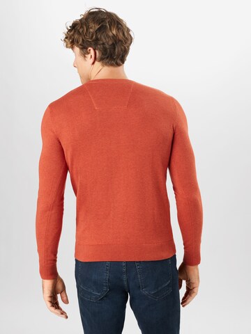 Coupe regular Pull-over TOM TAILOR en orange