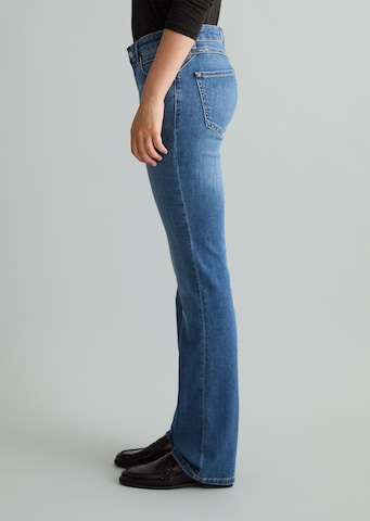 Marc O'Polo DENIM Bootcut Jeans 'Nella' in Blauw