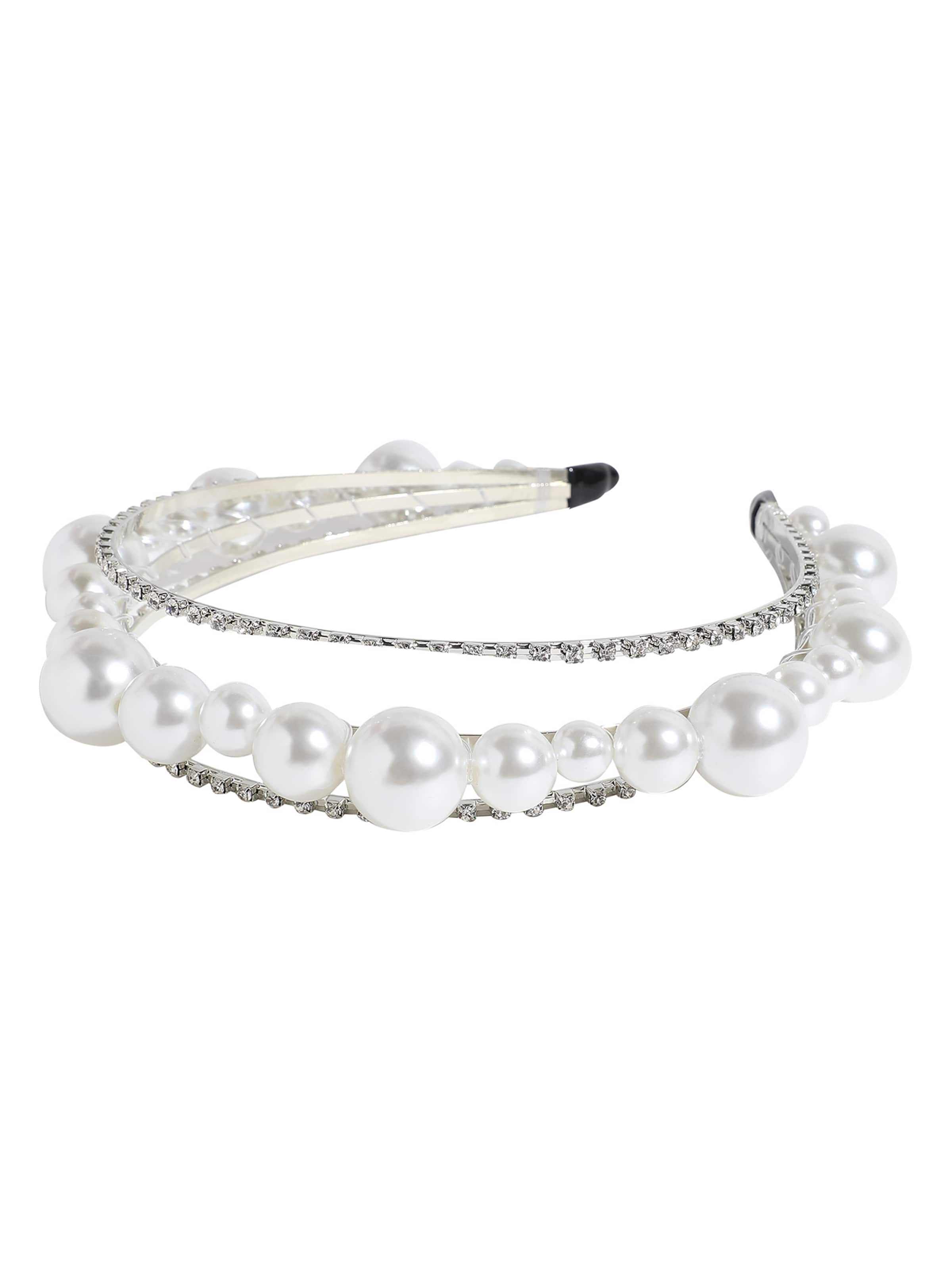 SOHI Juukseehe 'Jhumki' Hõbe / pärlvalge, Tootevaade