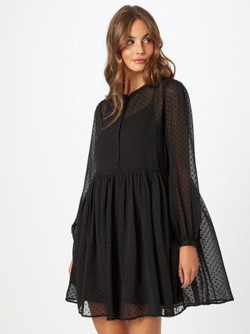 Robe-chemise 'Payton' ABOUT YOU en noir : devant