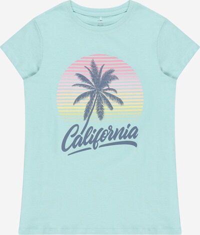 Guppy Shirt 'JONA' in Navy / Turquoise / Yellow / Pink, Item view