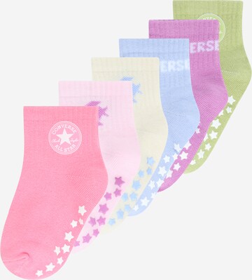 Chaussettes CONVERSE en mélange de couleurs : devant