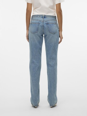 VERO MODA Regular Jeans 'PAM' in Blau
