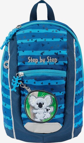 STEP BY STEP Backpack 'KIGA' in Blue: front