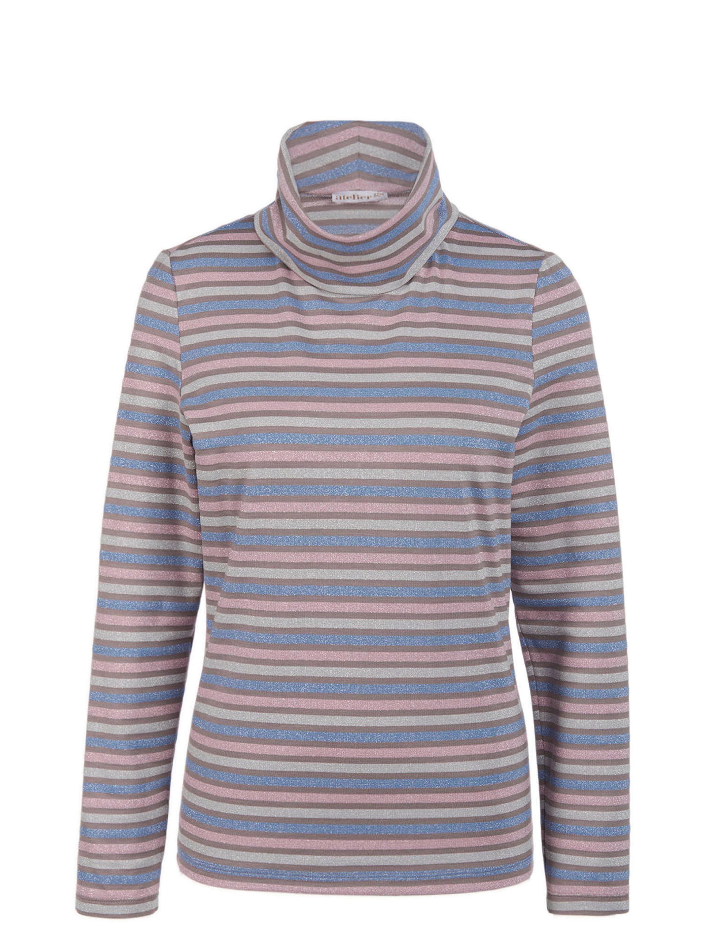 Goldner Shirt in Mischfarben: Vorderseite