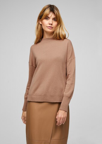 s.Oliver BLACK LABEL Sweater in Beige: front