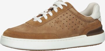 CLARKS Sneakers laag in Bruin: voorkant