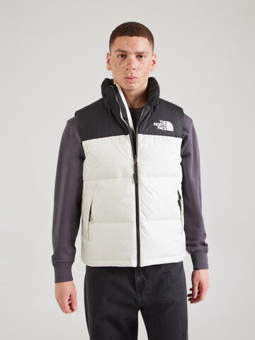 Coupe regular Gilet '1996 Retro Nuptse' THE NORTH FACE en blanc : devant
