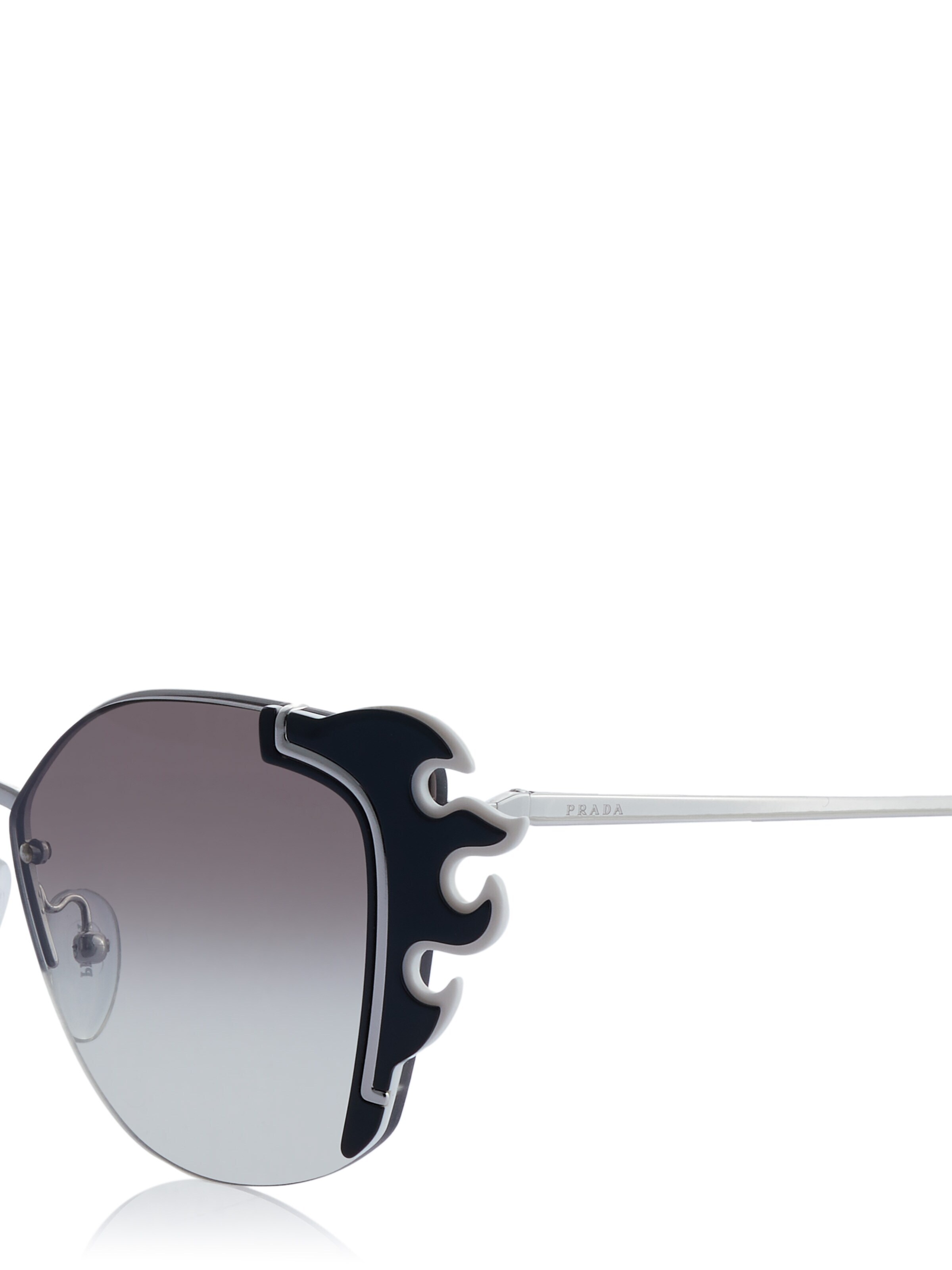 PRADA Zonnebril in Zilver