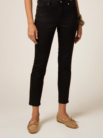 oltre - Skinny Pantalón en negro