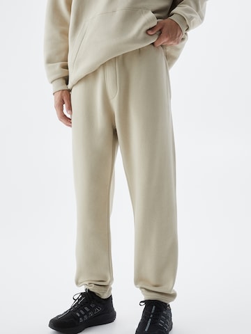 Pull&Bear Sweat suit in Beige