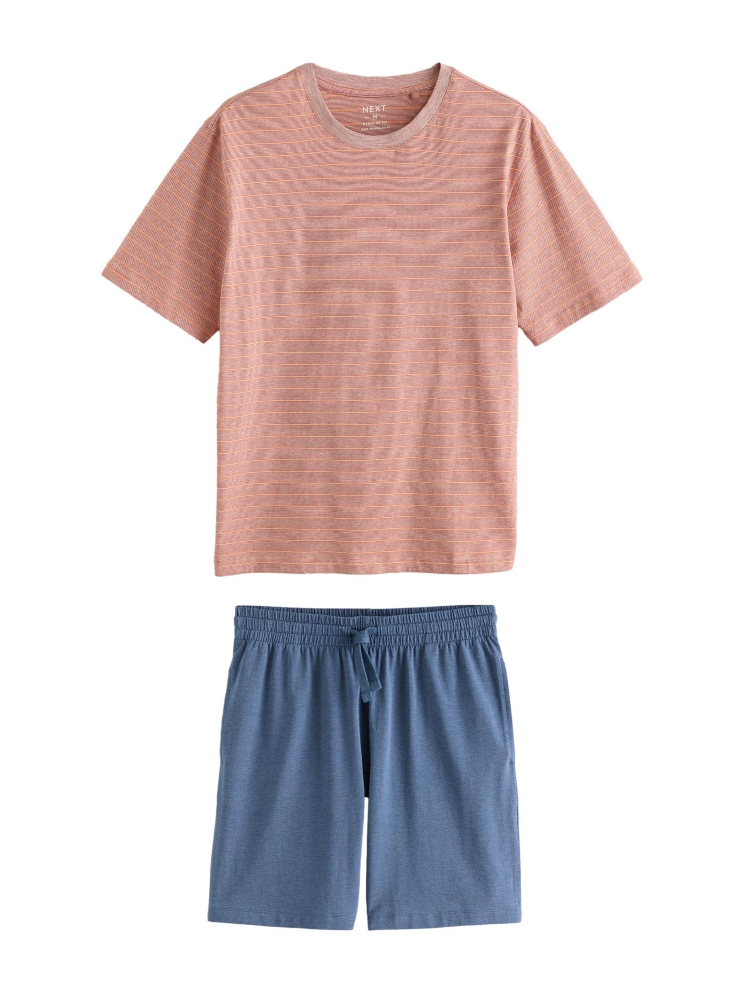 Pigiama corto di Next in blu: frontale