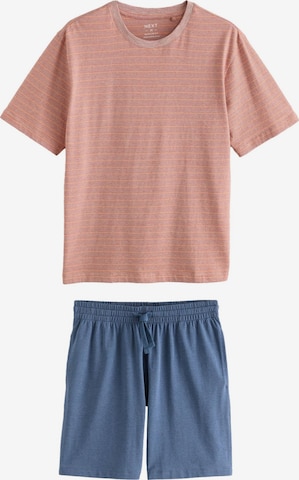 mėlyna Next Trumpa pižama: priekis