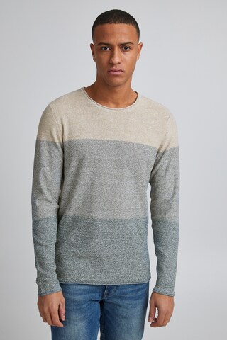 Pull-over 'Hans' BLEND en gris : devant