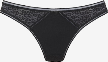 NUANCE Stringit värissä musta: etupuoli