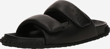 ASH Σανδάλι σε μαύρο: μπροστά