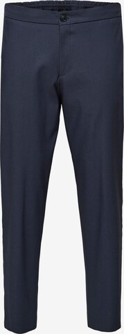 Pantalon chino SELECTED HOMME en bleu : devant