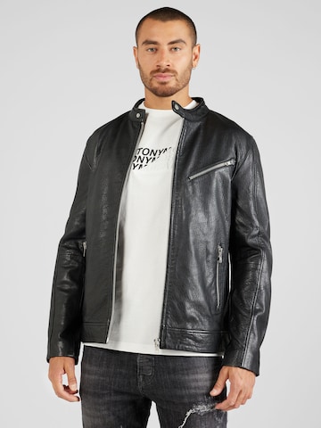 FREAKY NATION Between-season jacket 'Hannes' in Black: front