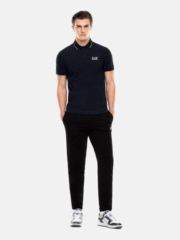 EA7 Emporio Armani Shirt 'EA7 EMPORIO ARMANI JERSEY POLO SHIRT POLO' in Blue
