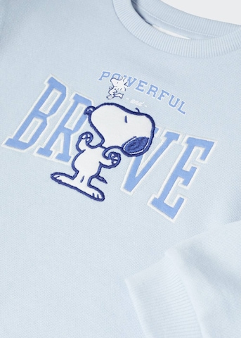 MANGO KIDS Sweatshirt 'Braveb' in Blauw