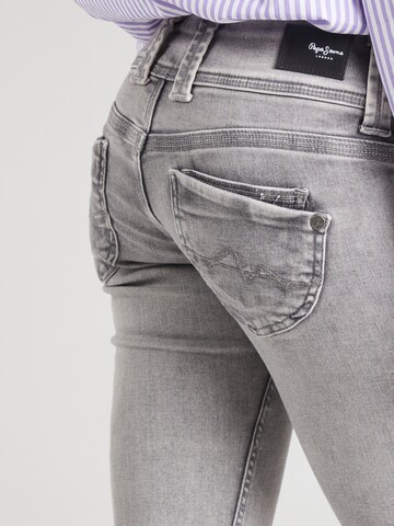 Pepe Jeans Слим Джинсы в Серый