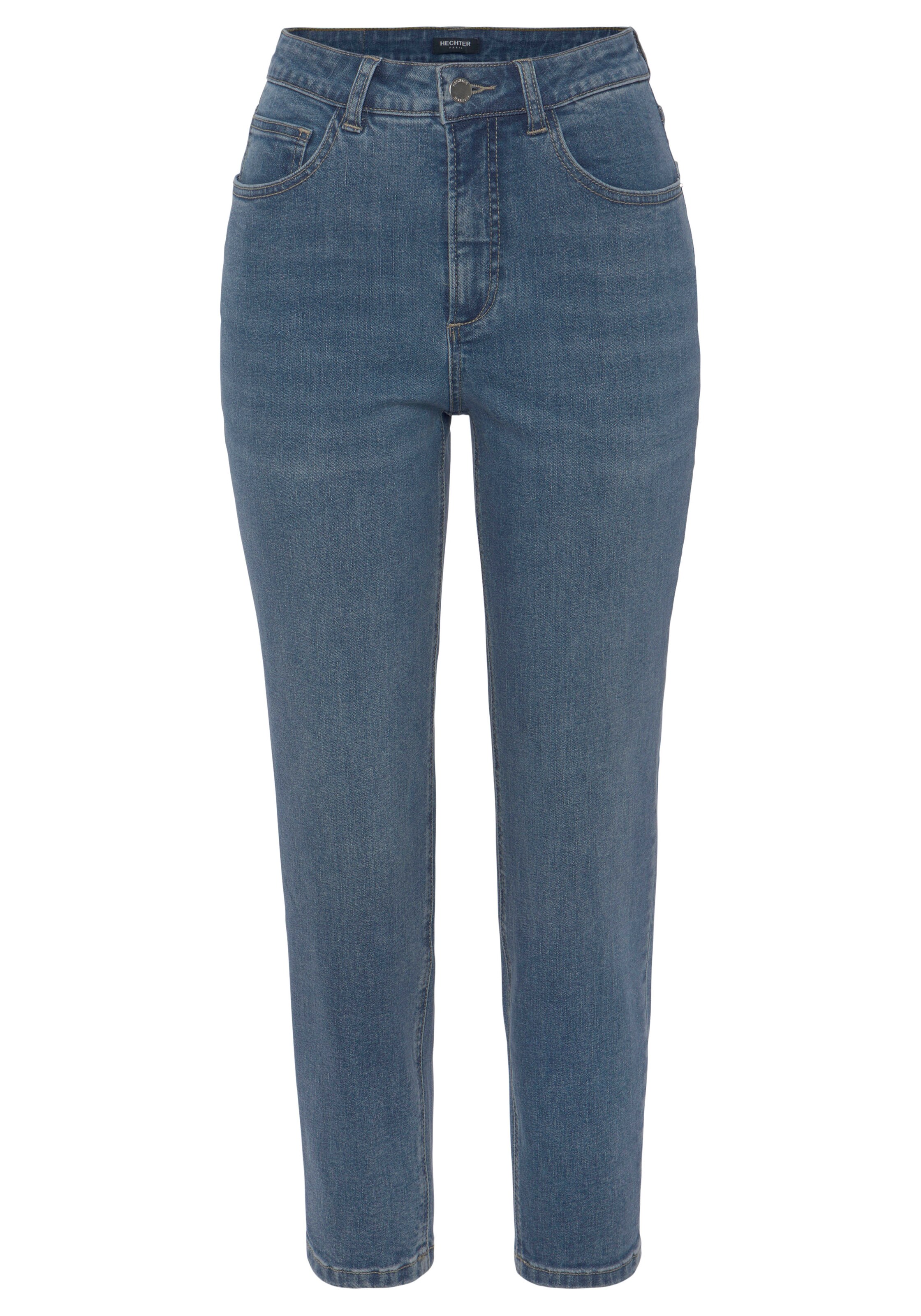 HECHTER PARIS Tapered Jeans in Blau: Vorderseite