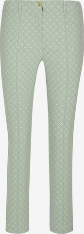 Skinny Pantalon MADELEINE en vert : devant