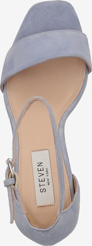 Steven New York Sandalen met riem in Blauw