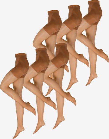 Nur Die Fine Tights ' Bauch-Beine-Po 20 DEN ' in Beige: front