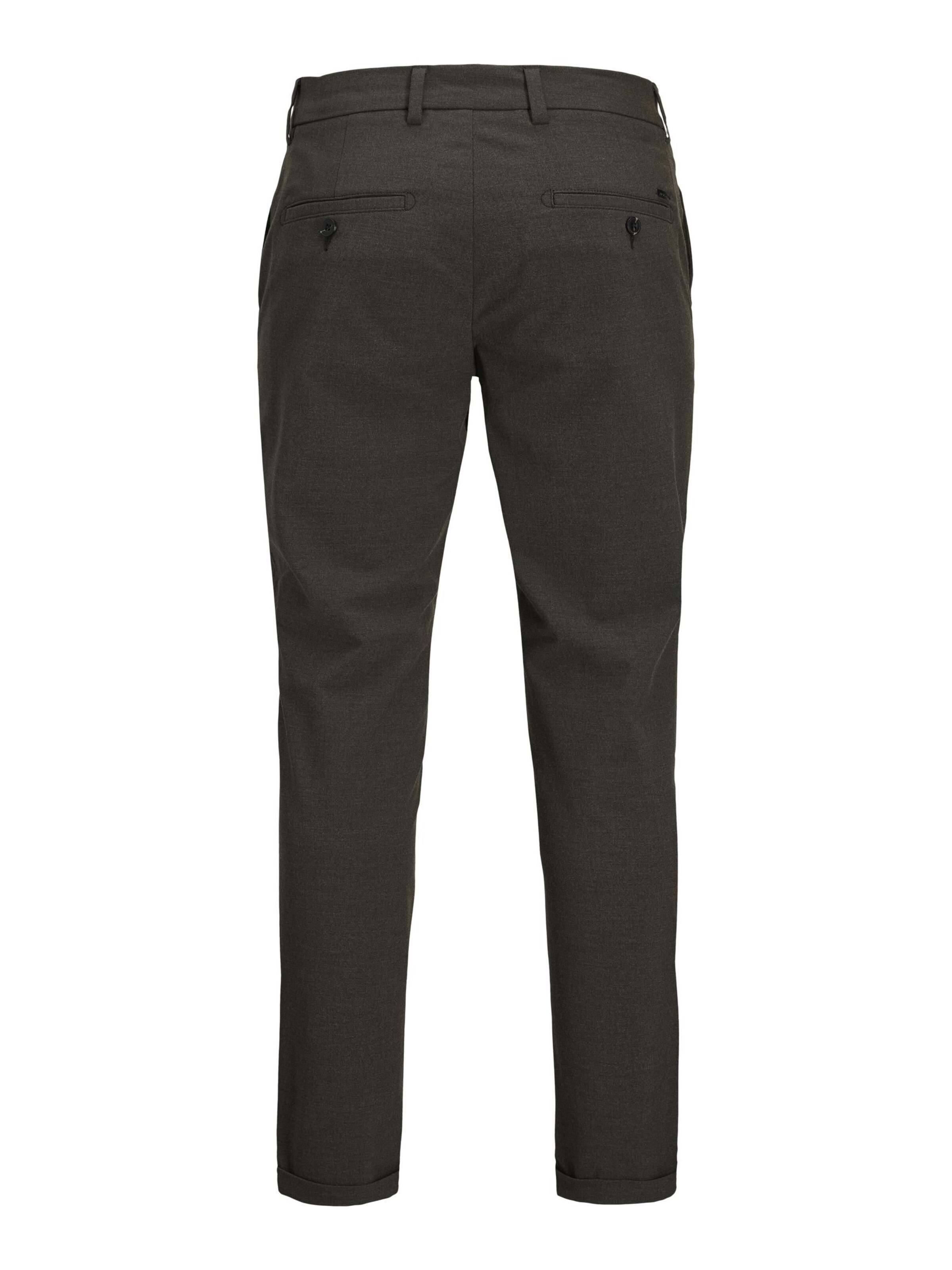 JACK & JONES Slim fit Chino trousers 'Marco Connor' in Grey