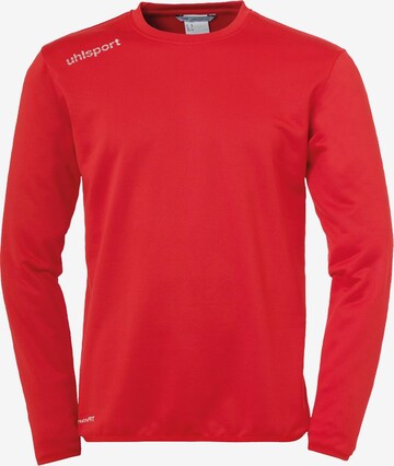 UHLSPORT Athletic Sweatshirt in Red: front