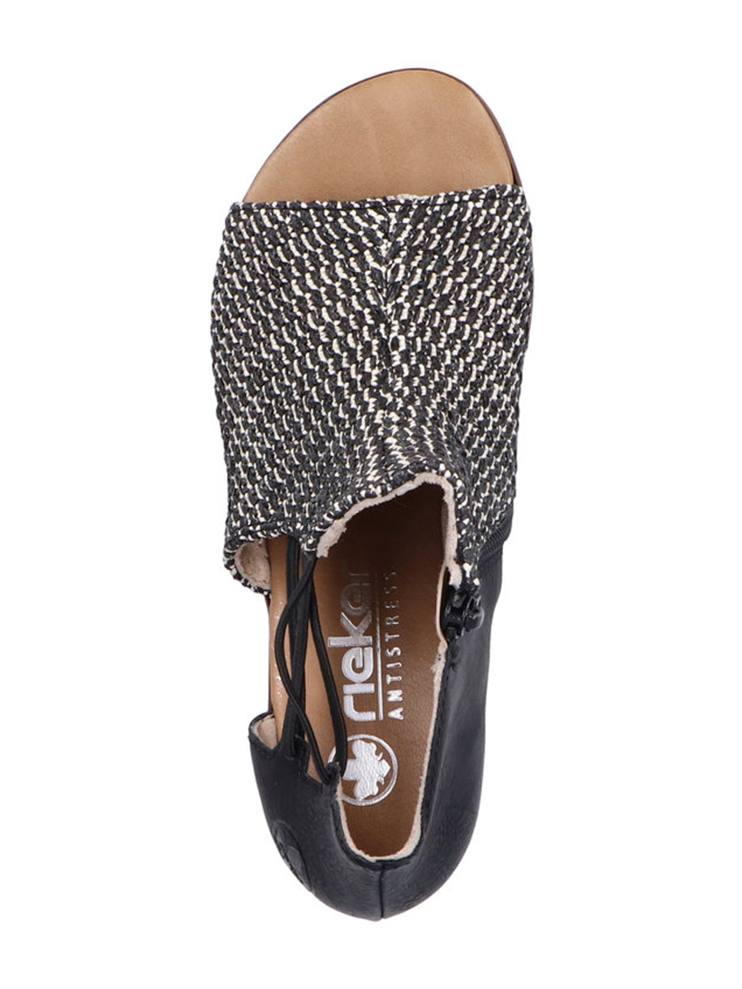 Sandalo di Rieker in nero